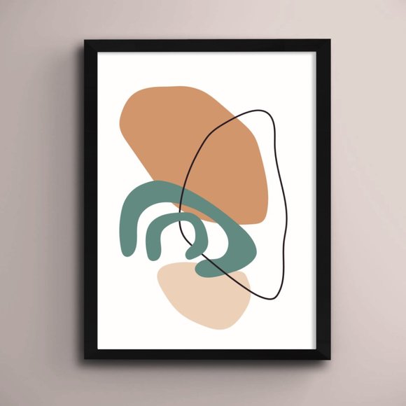 2/$35 Modern Minimalist Abstract Boho Wall Art Print Home Decor [No Frame] - Picture 1 of 6